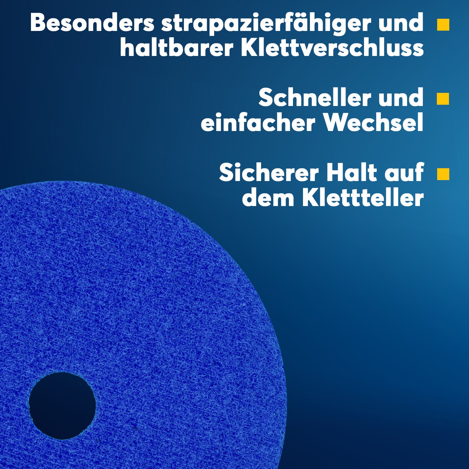 EDW Diamant-Schleifpad Körnung 50, 180 Mm – Für Naturstein, Granit, Marmor, Keramik, Klettaufnahme